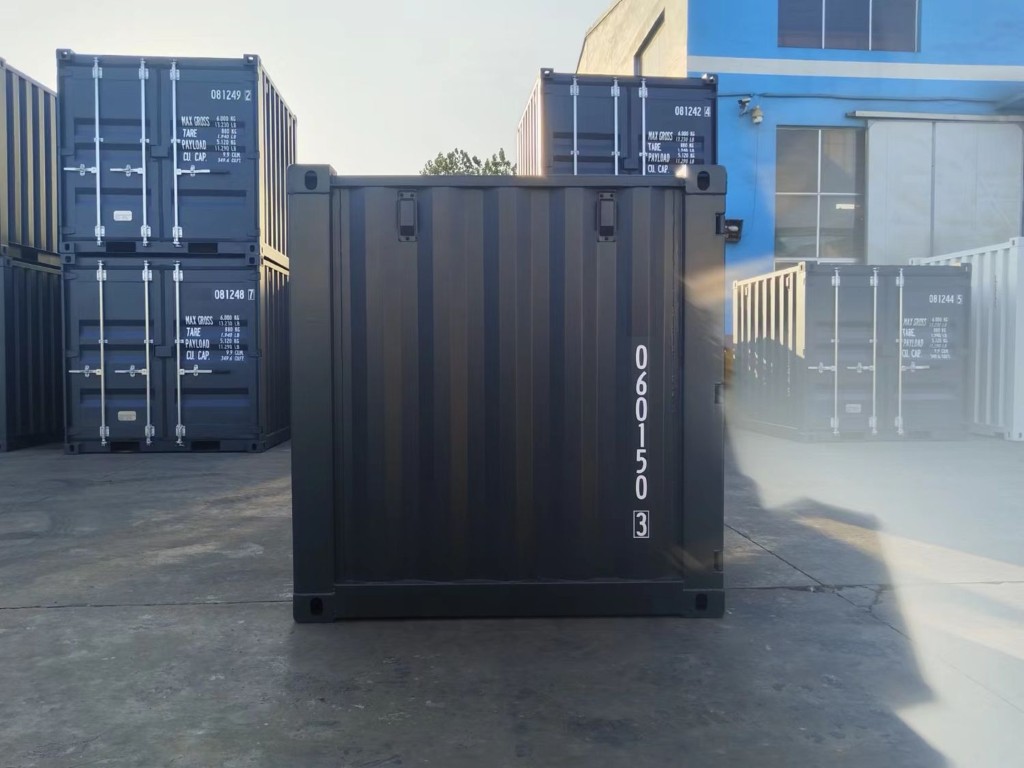 6 Fuß Seecontainer RAL 7016