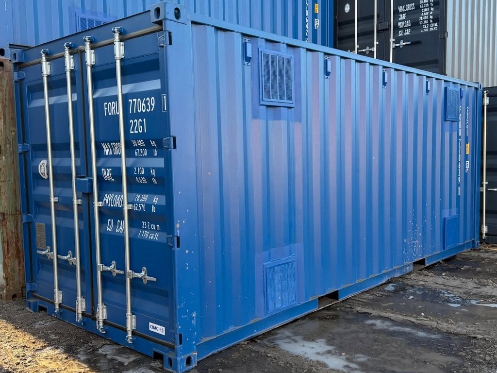 Optimale Belüftung für Containerlösungen
