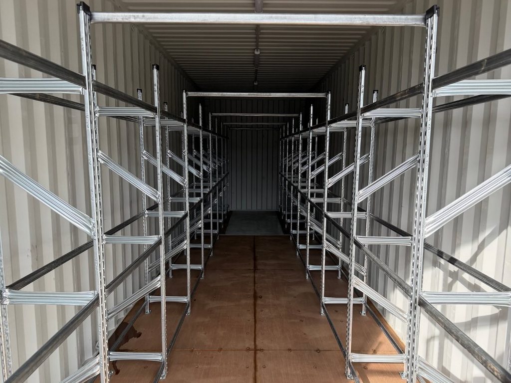 From Container to a Ready-to-Use Tire Storage Solution