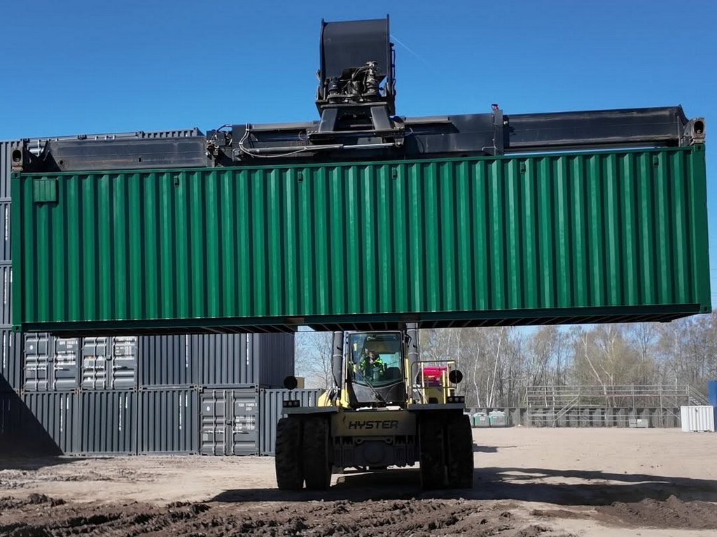 Customized Modification of a 40’ High Cube Container